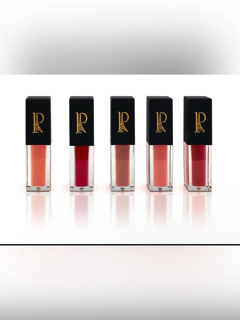 New La Prestige Paris Liquid Touch Prestige Matte Lipstick Set 5 Piece Set